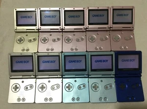 Lote 10 de Consola Sistema Nintendo GameBoy Advance SP Dorado Rosa Plata Azul #2 - Imagen 1 de 10