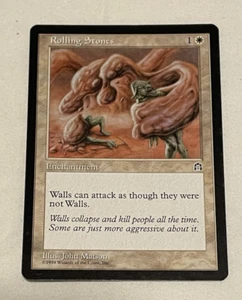 1x Rolling Stones - Stronghold - MTG - Magic the Gathering - LP/NM - Picture 1 of 2
