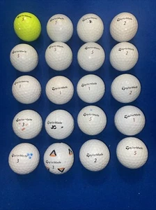 20 Used TaylorMade TP5 TP5x Mix Gen golf balls. 3/A Condition - Picture 1 of 2