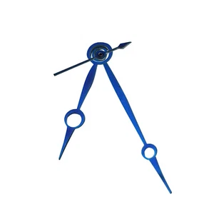 Lancette orologio nuove 3 lancette Parnis blu per cassa 44mm misura movimento 6497 6498 St36 - Foto 1 di 7