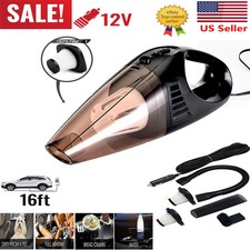 12v Car Caravan Wet Dry Vacuum Cleaner Hoover Portable Air Bed Pump Inflator