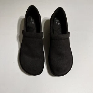 Born Concept BOC Corduroy Clog Shoes Sz 9W Brown Gray Comfort BC7638 Slip On - Picture 1 of 12