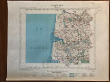 Carte d'état major Montreuil (Pas de Calais) - 1889 