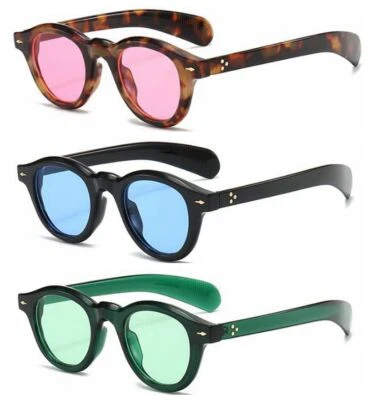 Cristal de lectura antirreflectante retro tintado azul verde rosa para hombre y mujer +1,0~+6,0 Foto 1 de 4