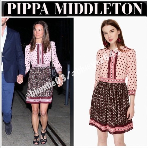 Mini abito 10 piastrelle floreali Kate Spade