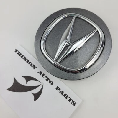 2007 Acura TL OEM Wheel Center Hub Cap Cover Charcoal Gray Single (1) OEM - Image 1 of 3