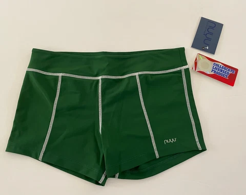 Colorado State University Rams Womens Shorts Large Booty Green Nylon Spandex NEW Cover