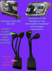 18–21 Ford Expedition LED truck conversion to headlight with halogen connectors - Bild 1 von 1