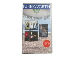 KNEBWORTH THE EVENT PINK FLOYD VOLUME 3 VHS PAL VIDEO - Picture 1 of 5