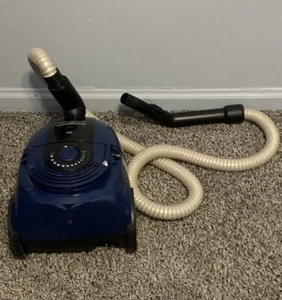 Cirrus Canister Vacuum Cleaner Model VC-248 Blue Preowned Tested - Picture 1 of 24