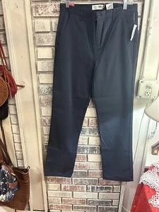 Old Navy boys 18 straight regular blue dress pants new - Picture 1 of 8
