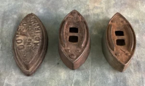 Vintage Mini Cast Iron Clothes Dryer Set Of Three - Picture 1 of 3