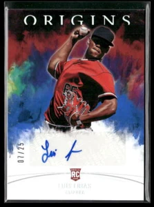 2022 Panini Chronicles #OS-LF Luis Frias Origins Signatures Blue #/25 - Picture 1 of 2