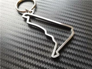 Autódromo Hermanos Rodríguez GRAND PRIX CIRCUIT Keyring Keychain MEXICO - Picture 1 of 2