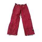 Ride Cell Series Hydrapel Rose Thorns Vines Womens Small Red Flare Snowpants