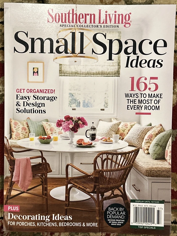 Souther Living Special Collector's Edition Small Space Ideas October 2023 Foto 1 de 1