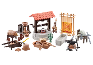 Playmobil ® 9842 Aménagement médiéval - Medieval furnishings Neuf - new- nuevo - Imagen 1 de 1