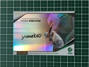 Epoch 2022 JLPGA Women’s Golf Rookies Winners Ag-61 Kobayashi Yumeka Autographed - Picture 1 of 2