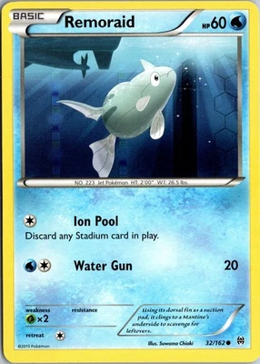 Remoraid (32) - XY - BREAKthrough #32/162 Common LP+ - Image 1 of 2