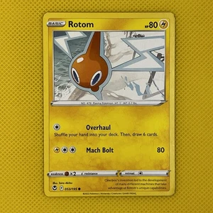Rotom 053/195 Basic Silver Tempest 2022 Pokemon Card LP - Picture 1 of 2