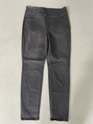 Chico's 10 Perfect Stretch Pull On Jegging Gray Stretch Denim Womens Jeans - Image 1 of 4