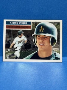 2005 Topps Heritage Chrome RC /1956 Andre Ethier Oakland Athletics #THC65 MLB - Picture 1 of 7