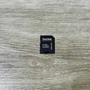 Adaptateur SanDisk Carte Micro SD SD, SDXC, SDHC TF Classe 10 Adaptateur Carte Mémoire - Photo 1 sur 3