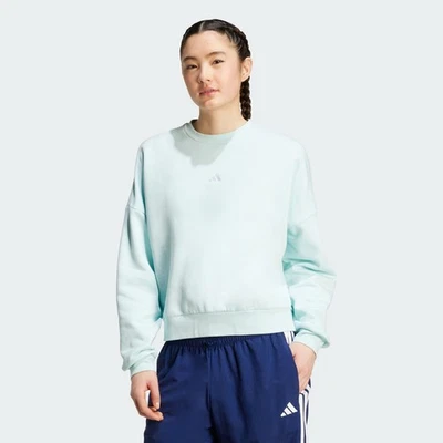 adidas women Essentials Small Logo Feelcozy Sweatshirt - Image 1 of 4