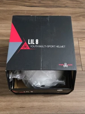 Casco de monopatín y bicicleta Triple Eight Lil 8 doble certificado blanco para jóvenes niños Foto 1 de 4