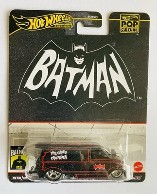 2024 Hot Wheels Premium Pop Culture Batman 1985 Chevy Astro Van - Image 1 of 3