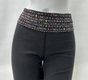 Victoria’s Secret Y2K Super Model Essentials Foldover Yoga Flare Pants Size L - Picture 1 of 11