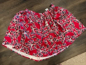 Disney World Minnie Mouse UK Flagge Rock X-Large Neu mit Etikett - Bild 1 von 8