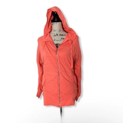 Chaqueta con Capucha Champion Elite Para Mujer Coral Cremallera Talla Pequeña Ligera Foto 1 de 3