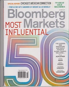 BLOOMBERG MARKET Magazine October 2013, 50 MOST INFLUENTIAL PEOPLE in FINANCE. - Picture 1 of 1