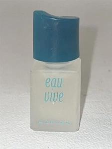 Carven Eau Vive Women Parfum Micro Mini Perfume Splash Miniature VTG Rare NEW - Picture 1 of 1