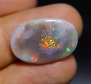 9.00 Carat Natural Australian Opal Smooth Cabochon Loose Gemstone 24X15MM OR-79 - Picture 1 of 7