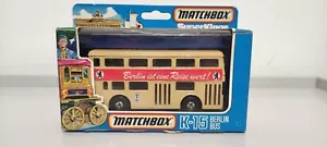 MATCHBOX SUPERKINGS K15 'THE LONDONER BERLIN DOUBLE DECKER BUS' BOXED - Picture 1 of 7