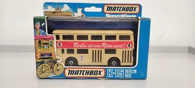 MATCHBOX SUPERKINGS K15 'THE LONDONER BERLIN DOUBLE DECKER BUS' BOXED - Image 1 of 4