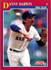 Danny Darwin Boston Red Sox 24T Score 1991 Baseball Card