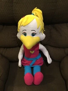 Chuck E Cheese Helen Henny 28” Large Plush Girl Bird Jumbo Doll 2014 ref#0819001 - Picture 1 of 2