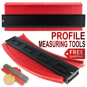 10" Shape Contour Copy Duplicator Circular Frame Profile Gauge Edge Ruler Tool - Picture 1 of 17