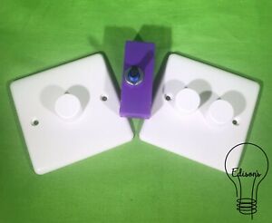 LED Dimmer Modules and Dimmer Plates One & Two Gang Available Trailing Edge 