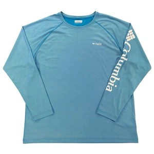Columbia Herren PFG Terminal Deflector Longsleeve Größe XL Blau Omni-Shade - Bild 1 von 7