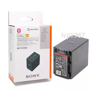 Original Sony NP-FV100A 3410mAh Akku für FDR-AX30 AX33 AXP33 AXP35 HDR-CX480 - Bild 1 von 7