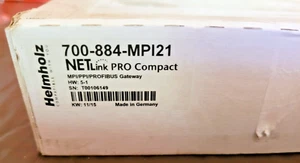 700-884-MPI21 SYSTEME HELMHOLZ NETLINK PRO COMPACT MPI/PROFIBUS GATEWAY - Picture 1 of 10