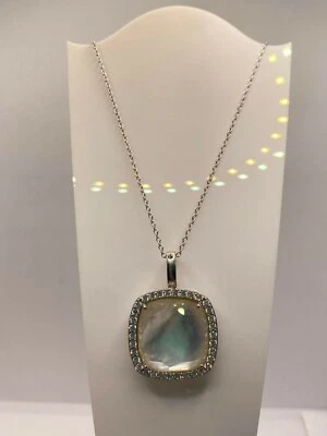 COLLANA DONNA TI SENTO MILANO IN ARGENTO E ZIRCONI 6718MW NUOVO !! -20% OFF - Immagine 1 di 3