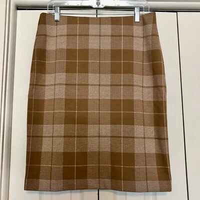 Falda para mujer Ann Taylor Factory blanca y tostada talla M Foto 1 de 4