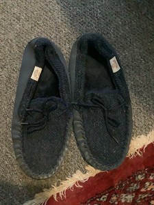 harris tweed slippers matalan