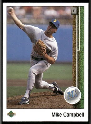 1989 Upper Deck #337 Mike Campbell - Image 1 of 2