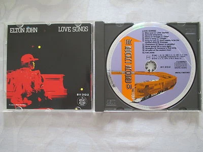 Elton John - Love Songs - Rocket Target CD West Germany no ifpi full silver - Bild 1 von 4